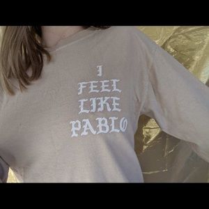 LIFE OF PABLO long sleeve